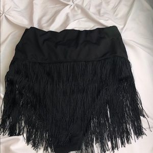 Fringe skirt